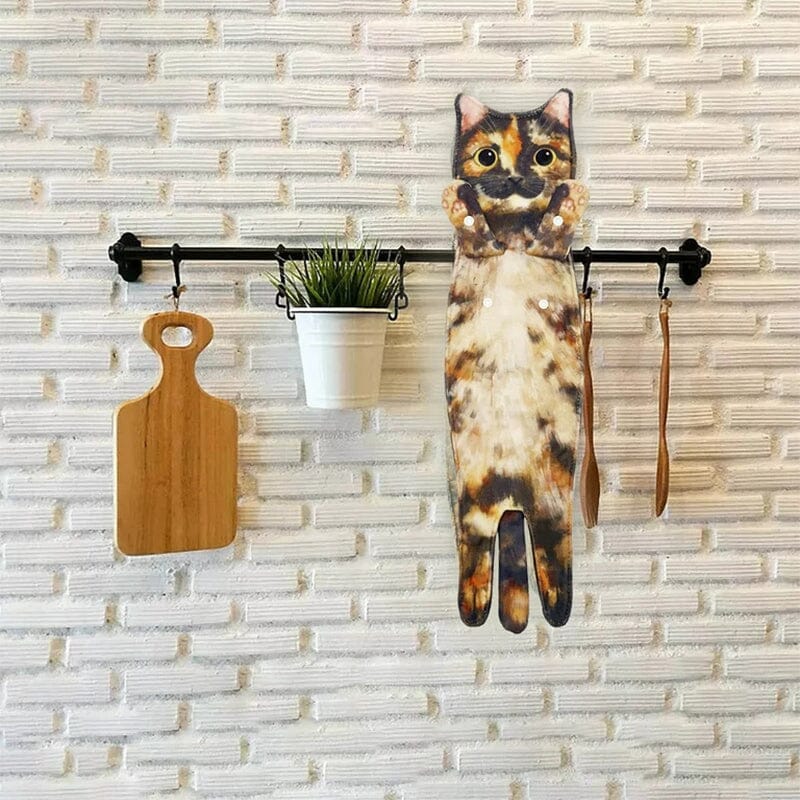 😺Cute Cat Hand Towel🐾