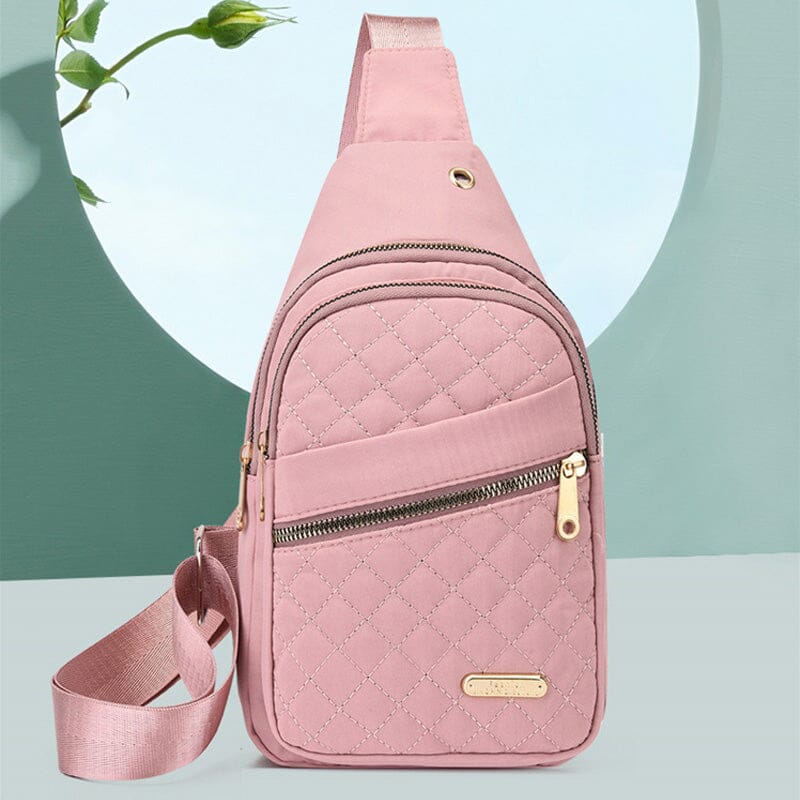 Women's Quilted Chest Bag