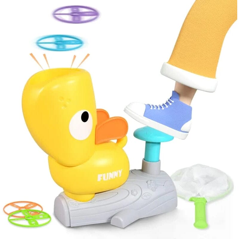 Flying Disc Launcher Toy for Kids