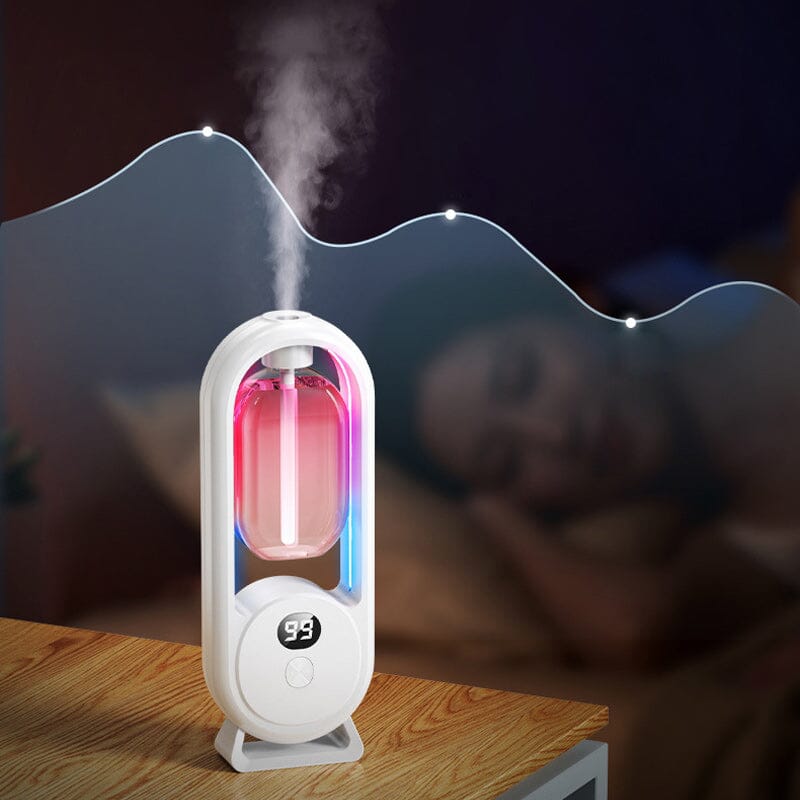 Household automatic fragrance dispenser