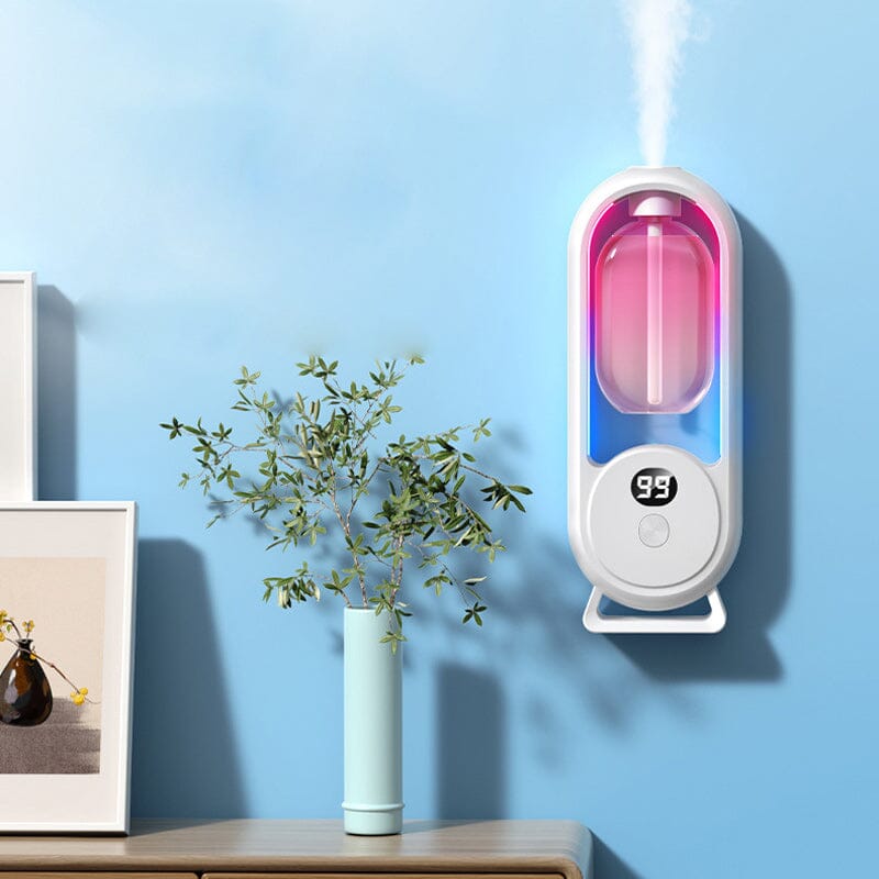 Household automatic fragrance dispenser