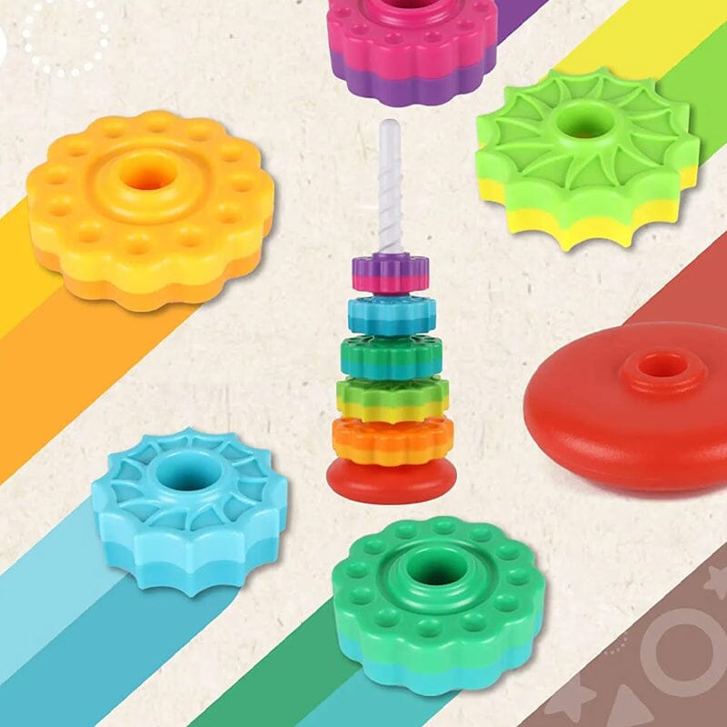 Rainbow Stacking Toys