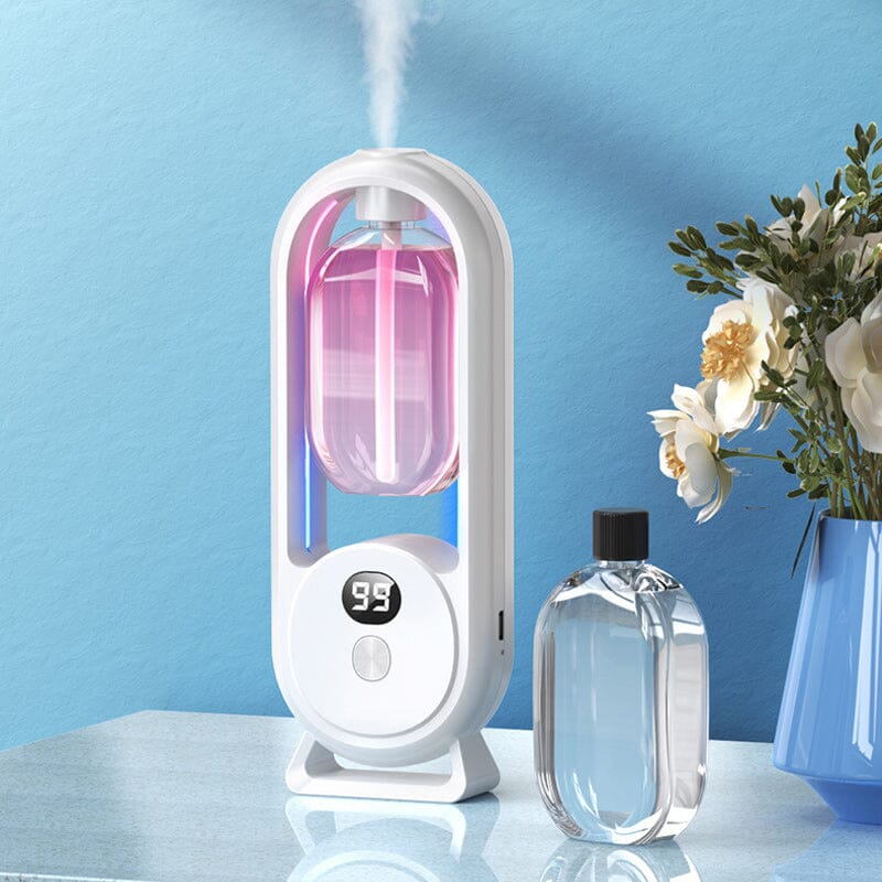 Household automatic fragrance dispenser