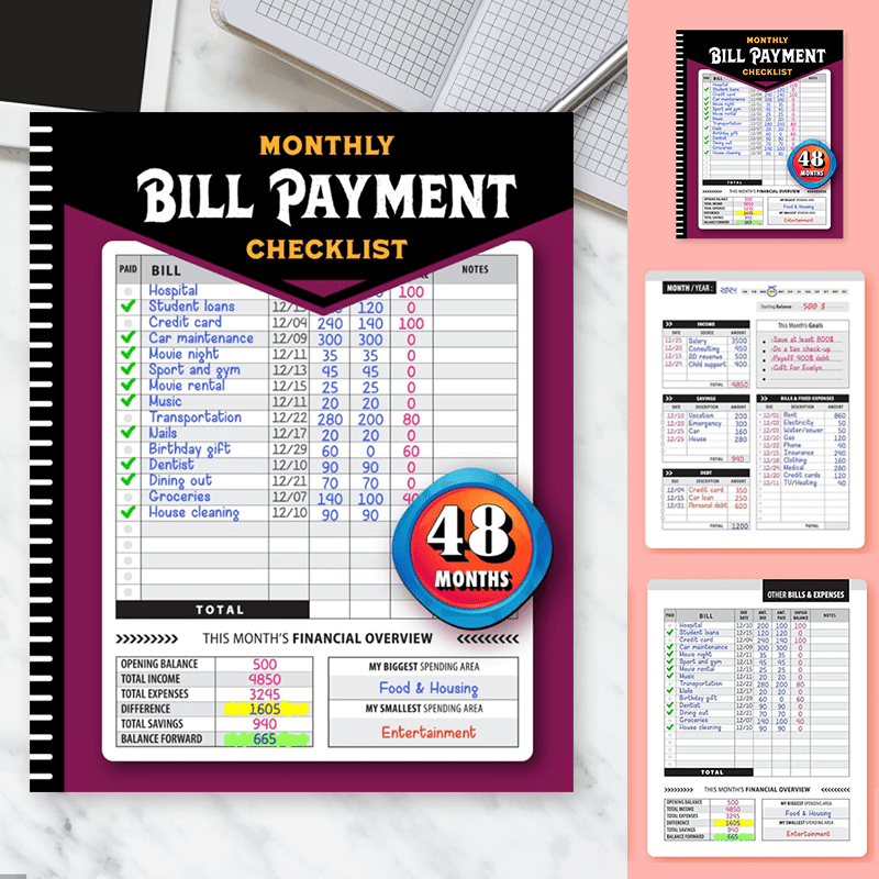 Bill Payment Management Book