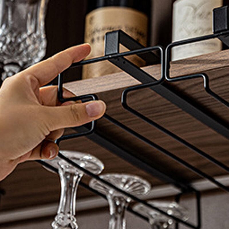 Under Cabinet Wine Glass Holder