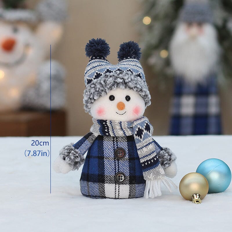 Christmas Blue New Fabric Doll