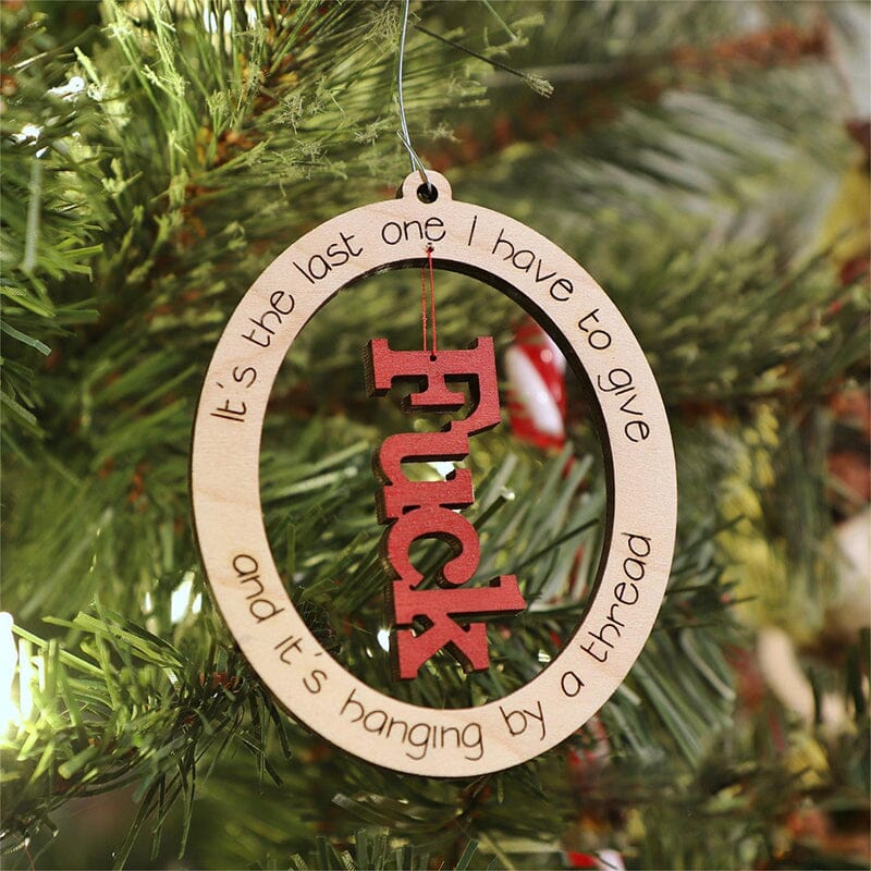 Funny Christmas Ornament