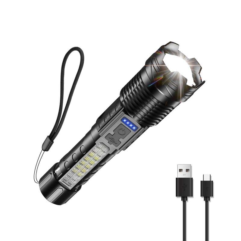 Long-range White Laser Ultra-bright Flashlight