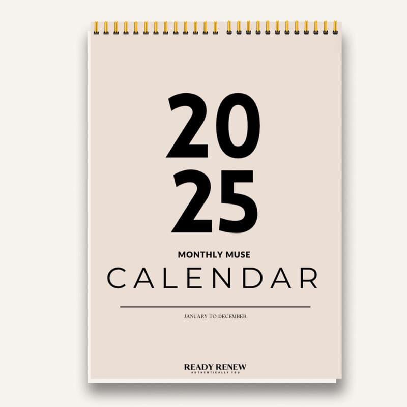 2025 Vision Board Wall Calendar