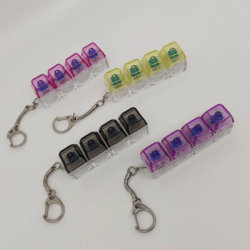 Fun Keycap Keyboard Keychain