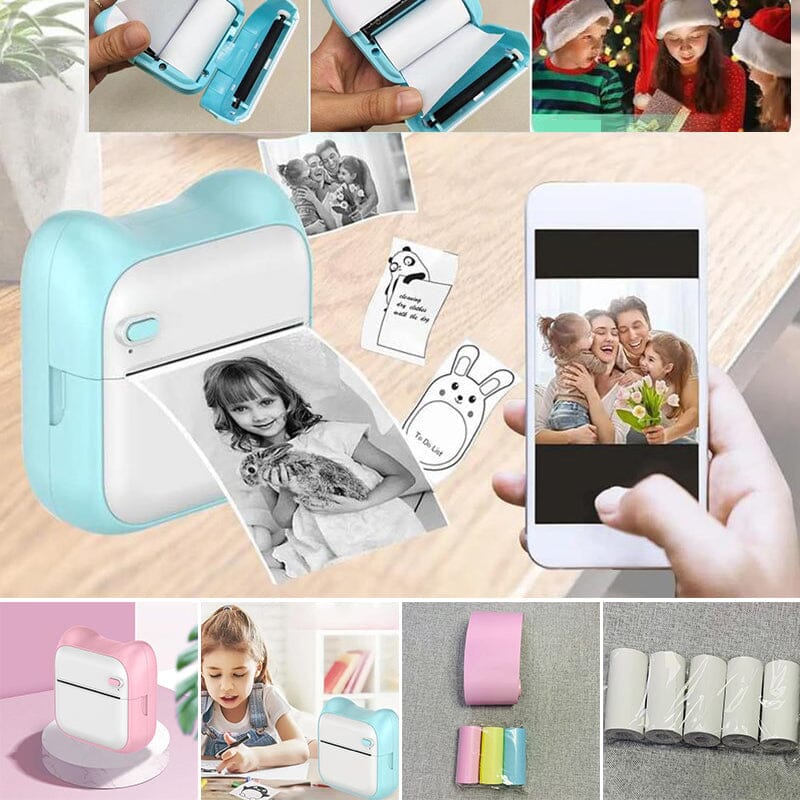 Portable Mini Thermal Photo Printer