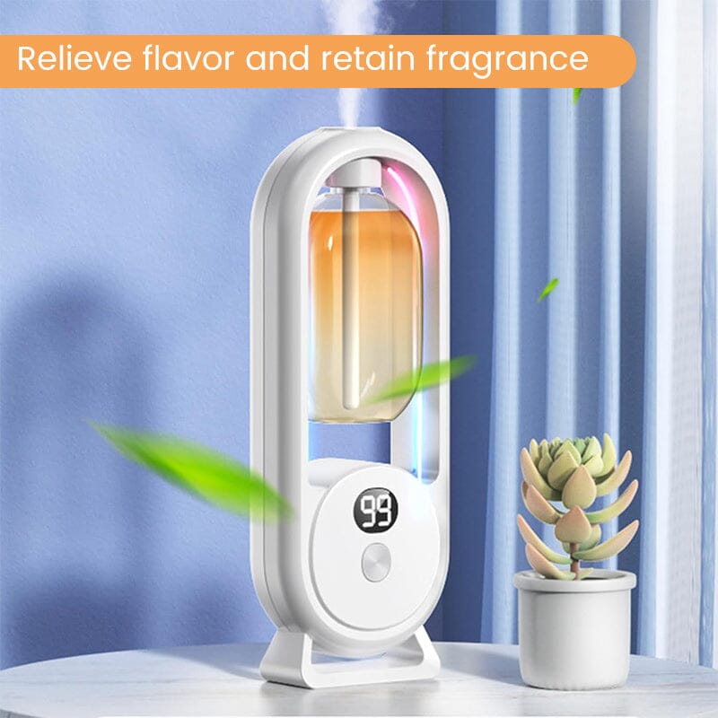 Household automatic fragrance dispenser