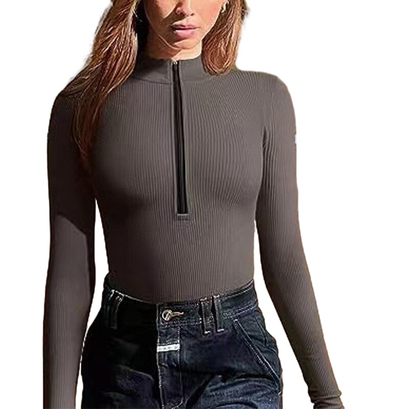 Zip-Up Bodysuit