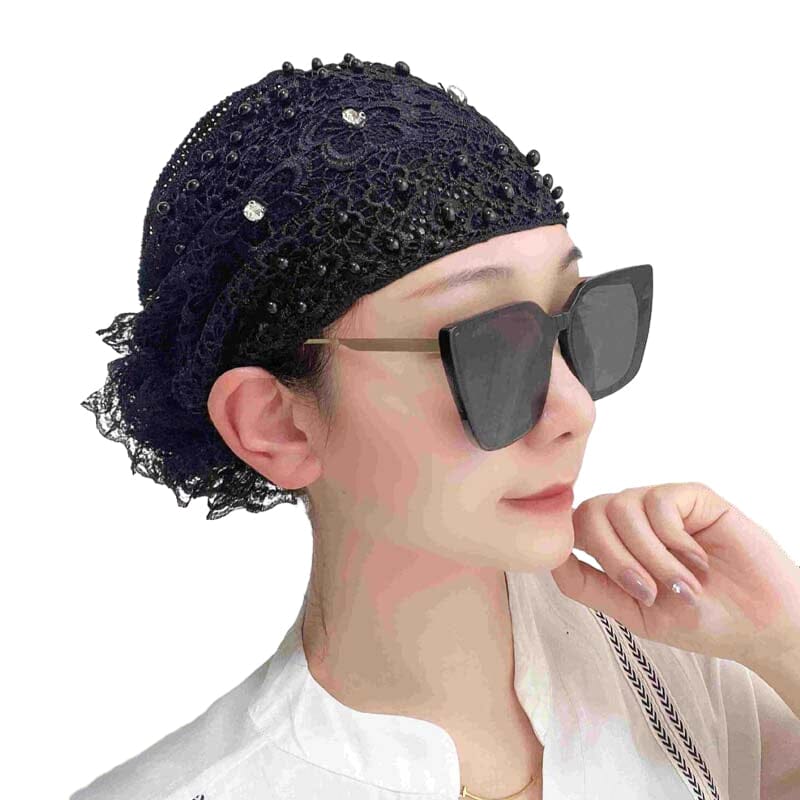 Women's Floral Lace Headwrap