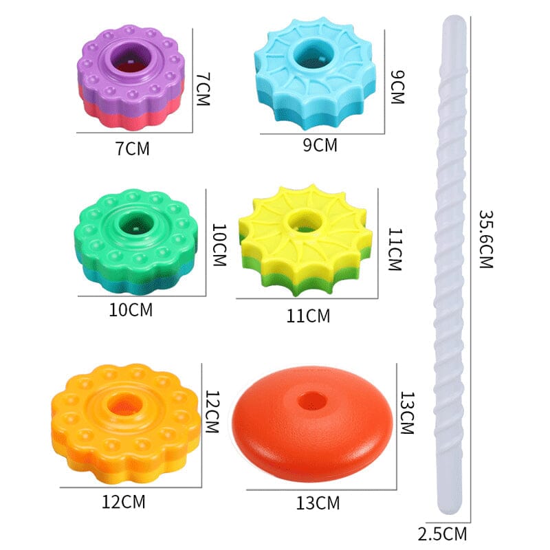 Rainbow Stacking Toys