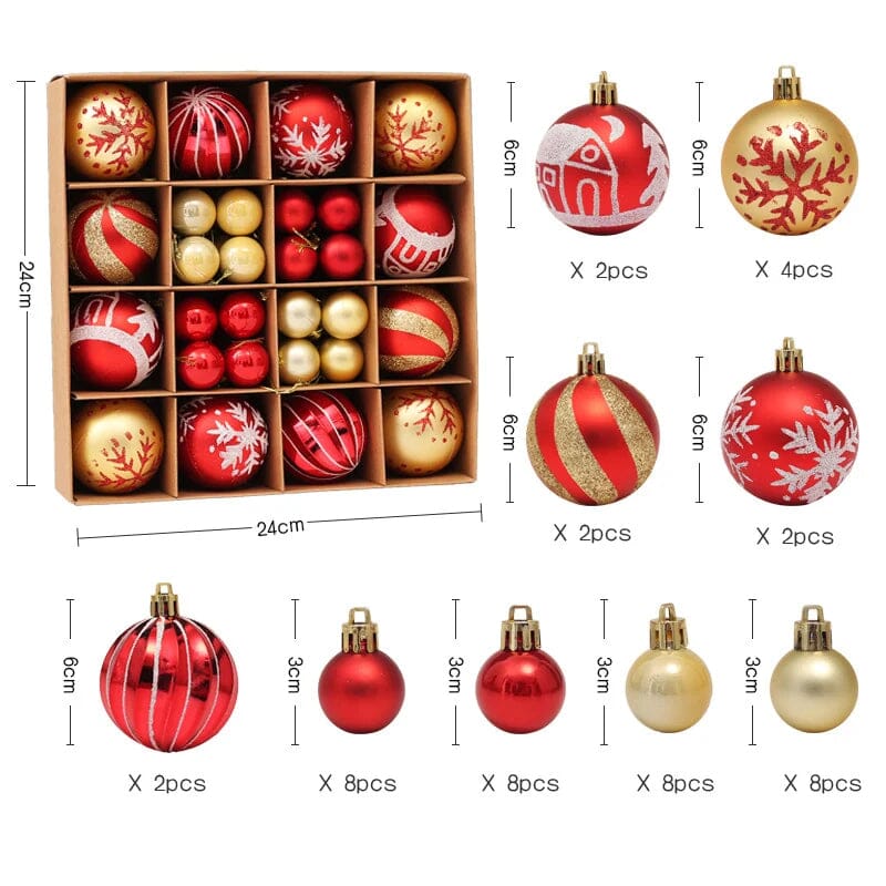 Christmas Ball Decoration Gift Box