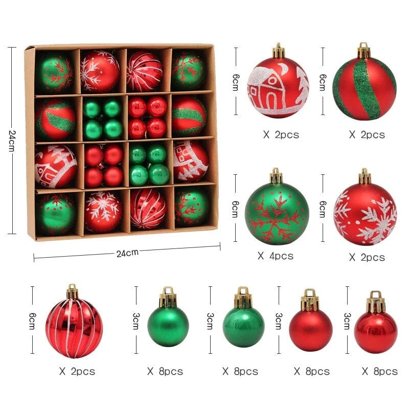 Christmas Ball Decoration Gift Box