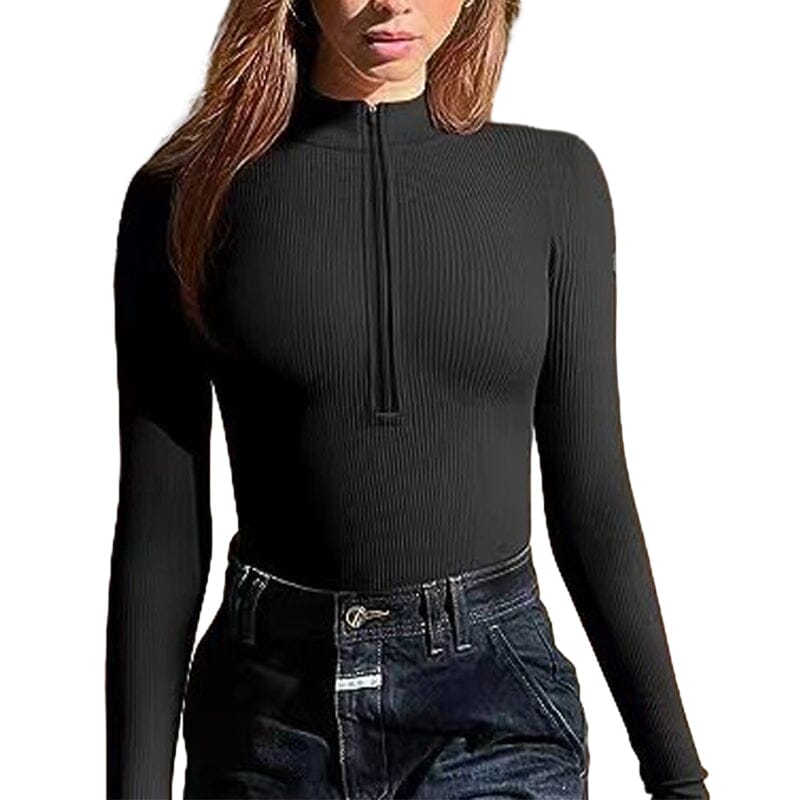 Zip-Up Bodysuit