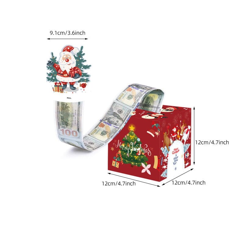 Christmas Themed Surprise Money Box