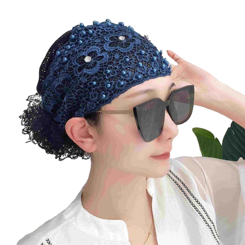 Women's Floral Lace Headwrap