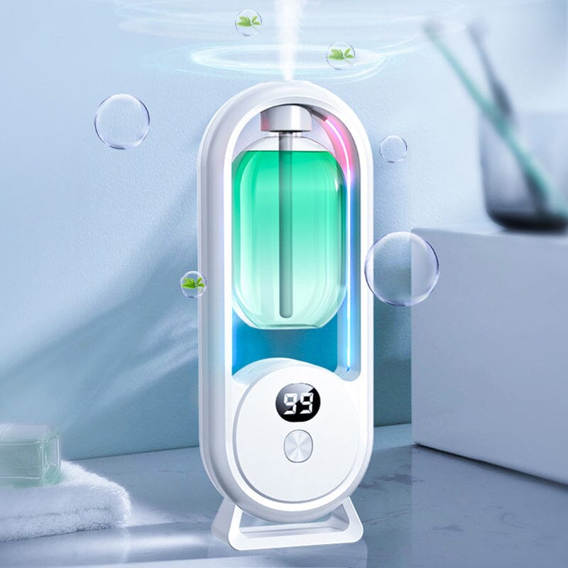 Household automatic fragrance dispenser