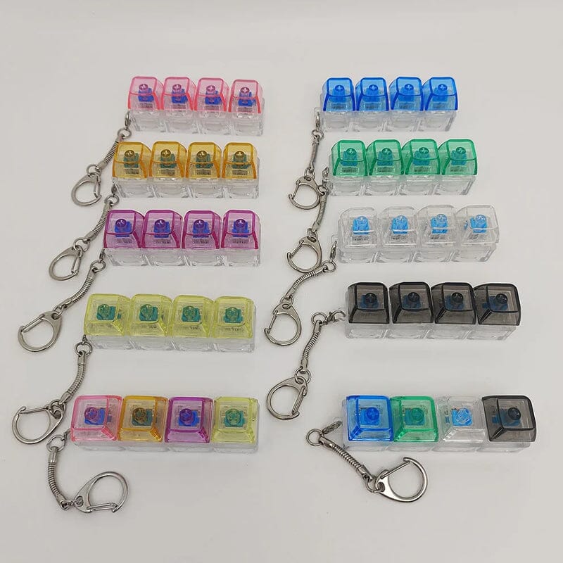 Fun Keycap Keyboard Keychain