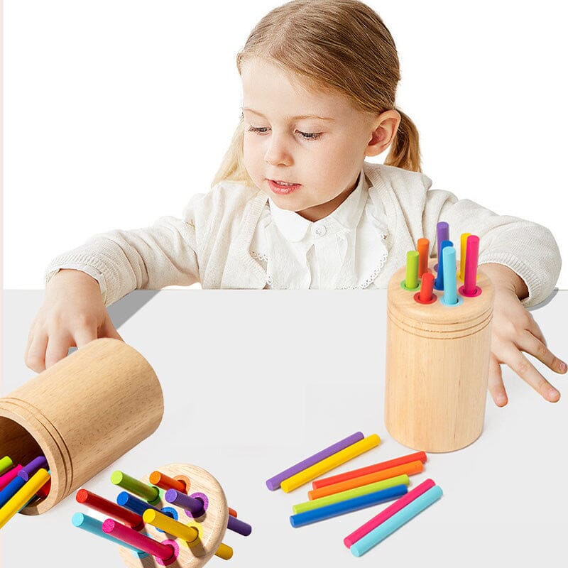 Wooden Montessori Stick Toy