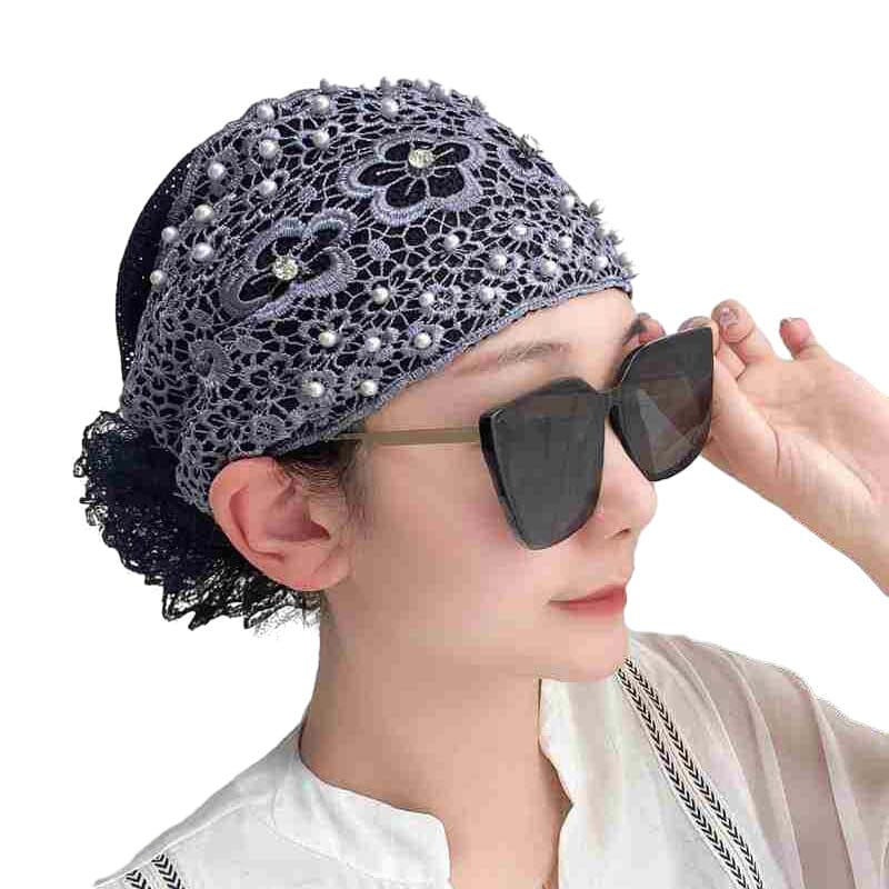 Women's Floral Lace Headwrap