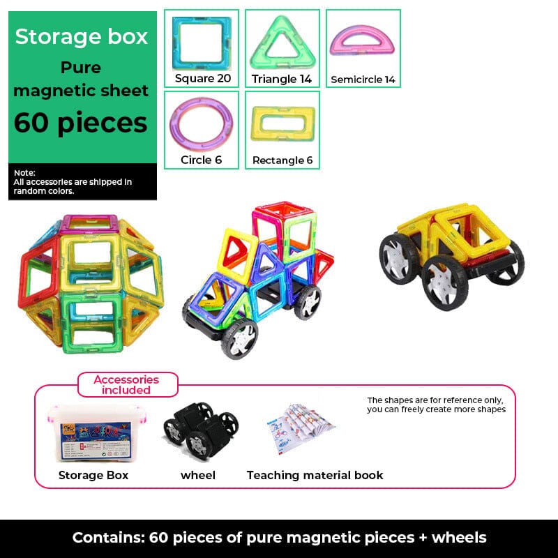 Magnetic Building Blocks Set