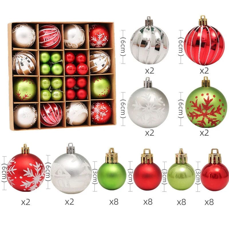 Christmas Ball Decoration Gift Box