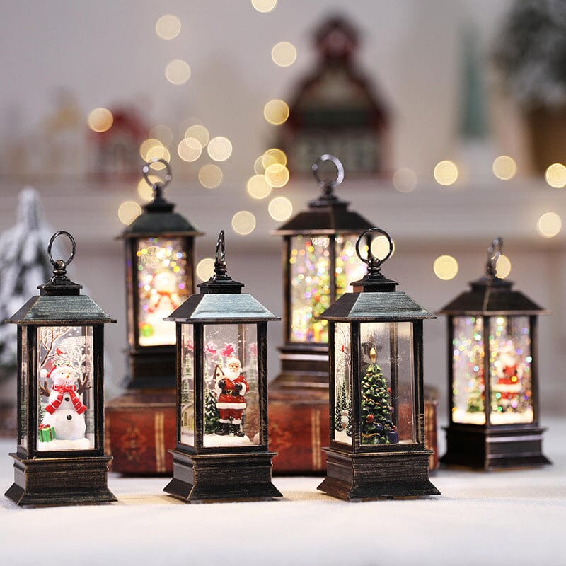 LED Lighted Christmas Lantern