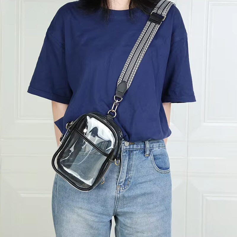 Transparent PVC Shoulder Bag