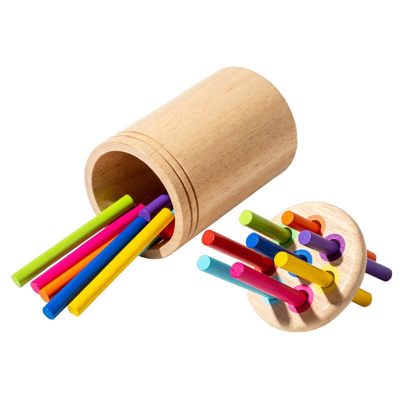 Wooden Montessori Stick Toy