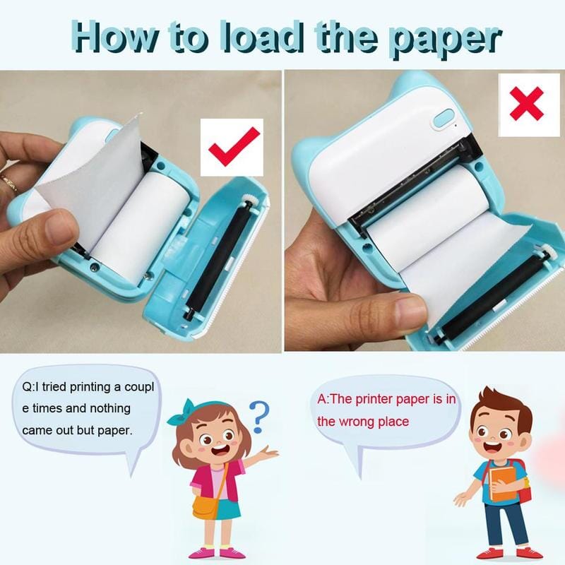 Portable Mini Thermal Photo Printer