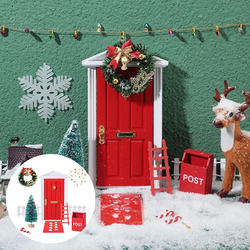 Christmas Elf Door