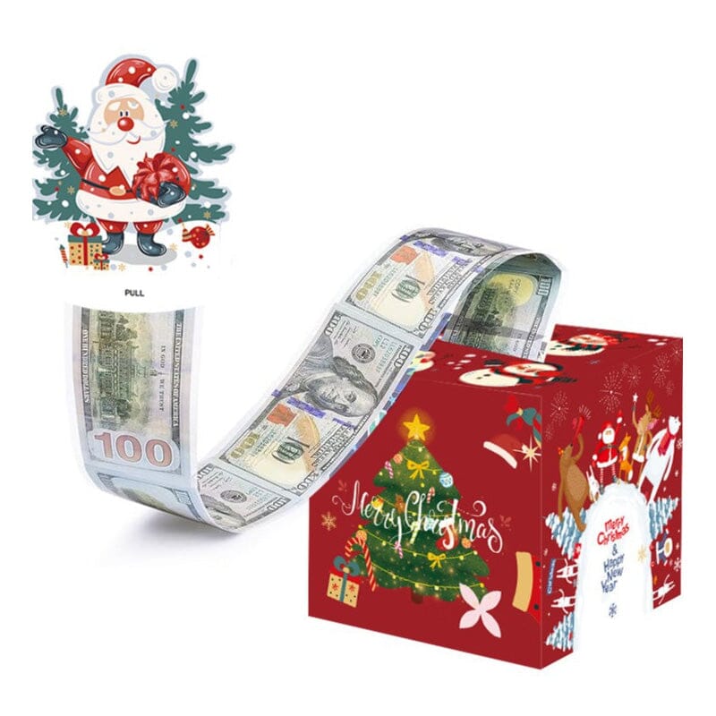 Christmas Themed Surprise Money Box