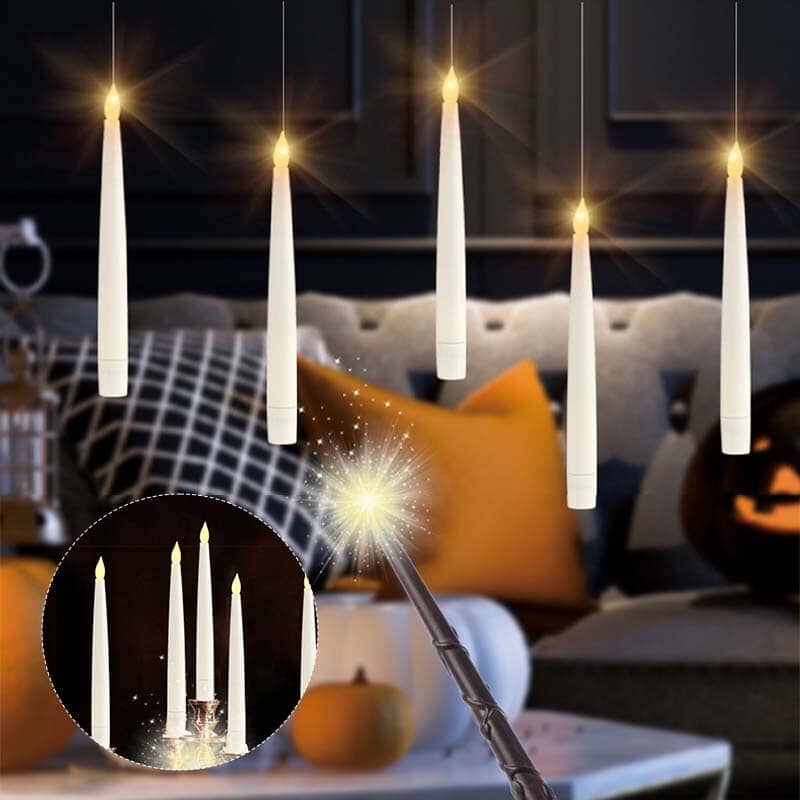 Flameless Taper Floating Candle Lights