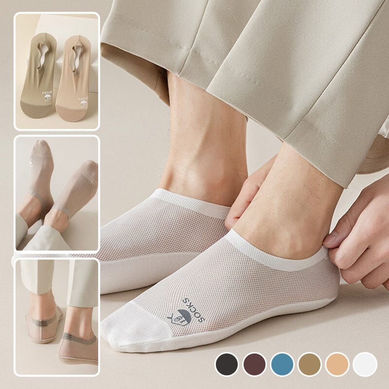 Ultra Thin Liner Non Slip No Show Socks (3 pairs)