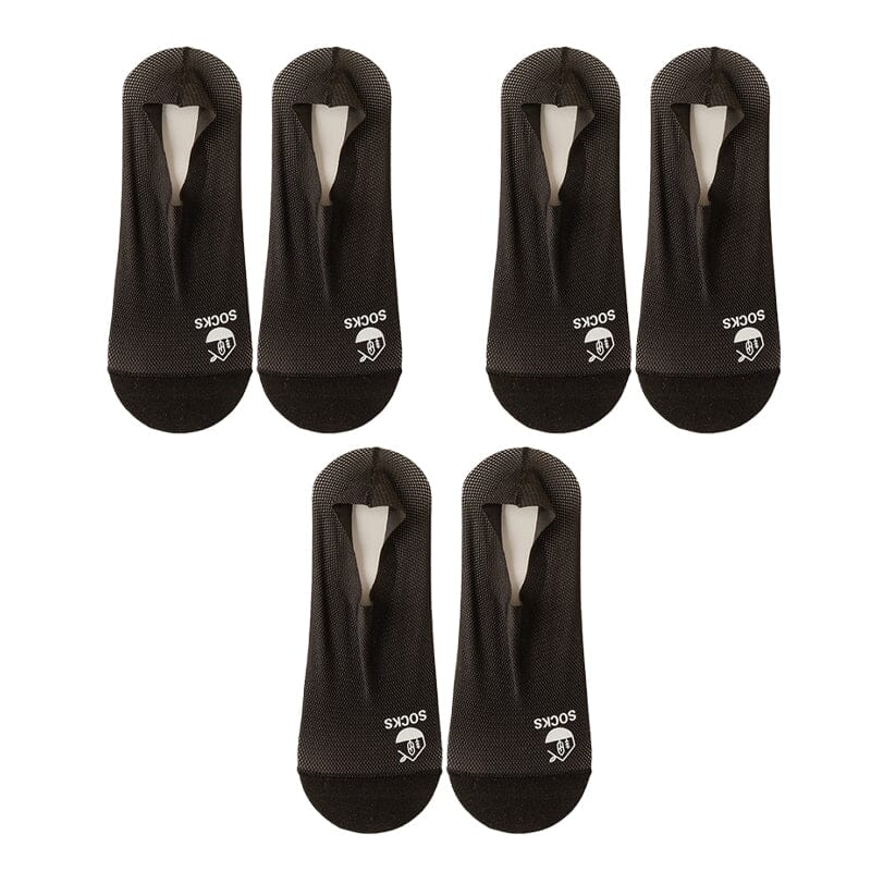 Ultra Thin Liner Non Slip No Show Socks (3 pairs)