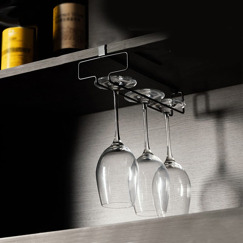 Under Cabinet Wine Glass Holder