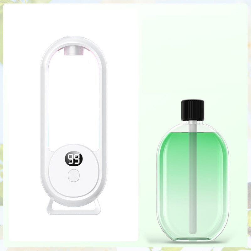 Household automatic fragrance dispenser