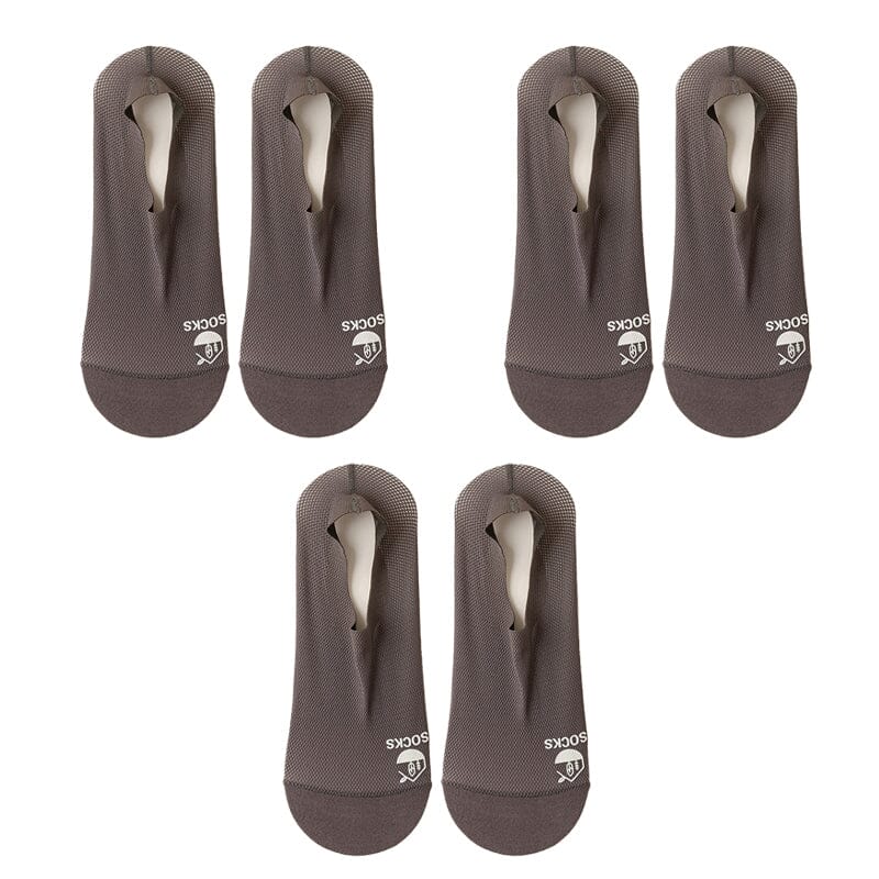 Ultra Thin Liner Non Slip No Show Socks (3 pairs)