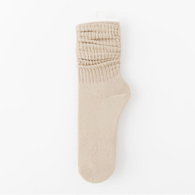 Women's Solid Crew Socks (6 pairs)