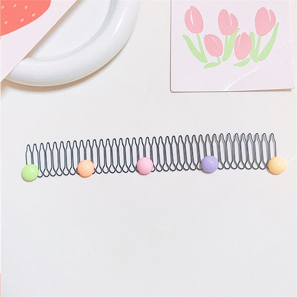 Stretchable invisible hair clips