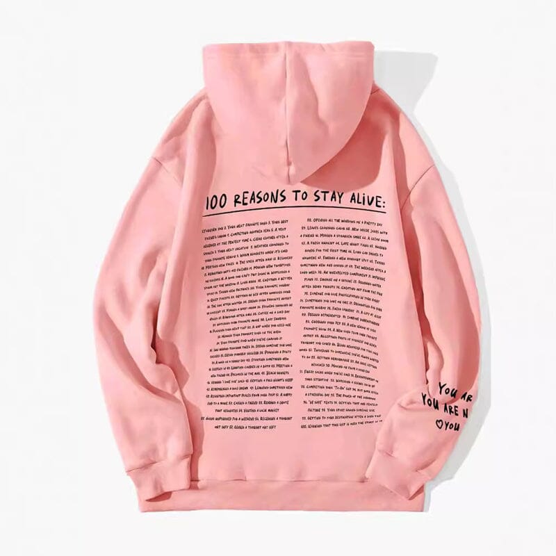 '100 Reasons To Stay Alive' Sweatshirt