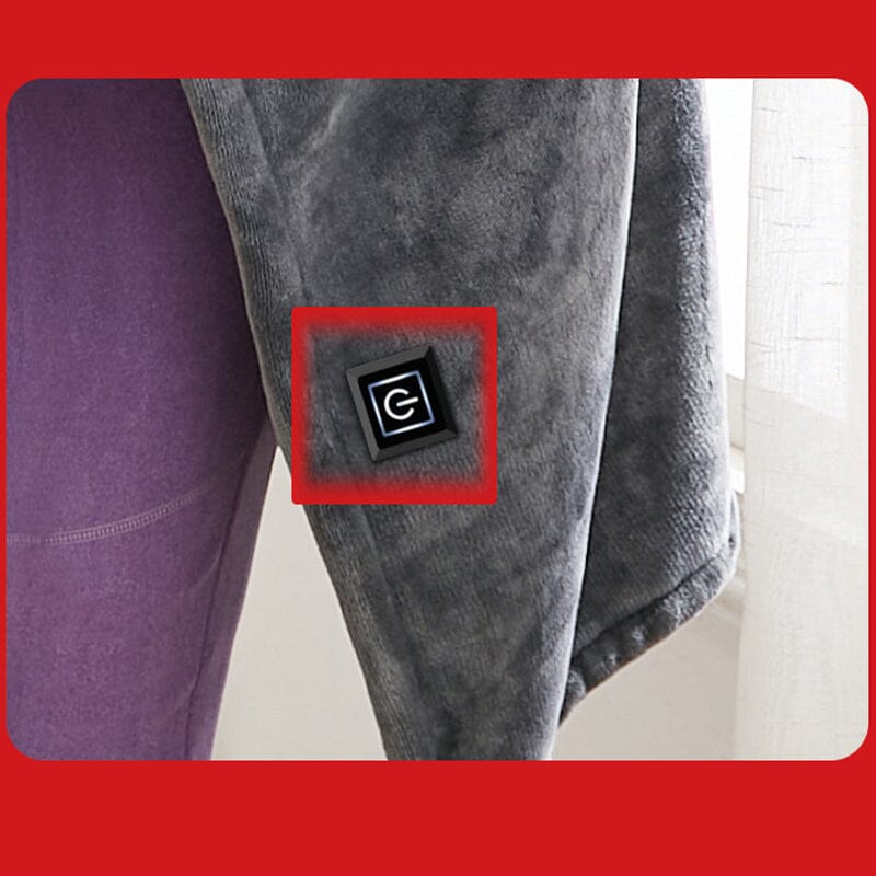 USB Heating Warm Shawl Electric Heating Plush Blanket