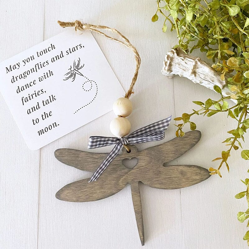 Inspirational Cardinal Wood Hanging Ornament