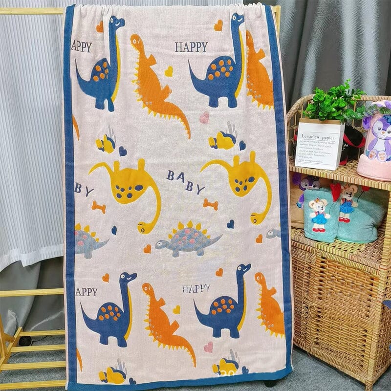 Pure Cotton Cute Absorbent Bath Towel