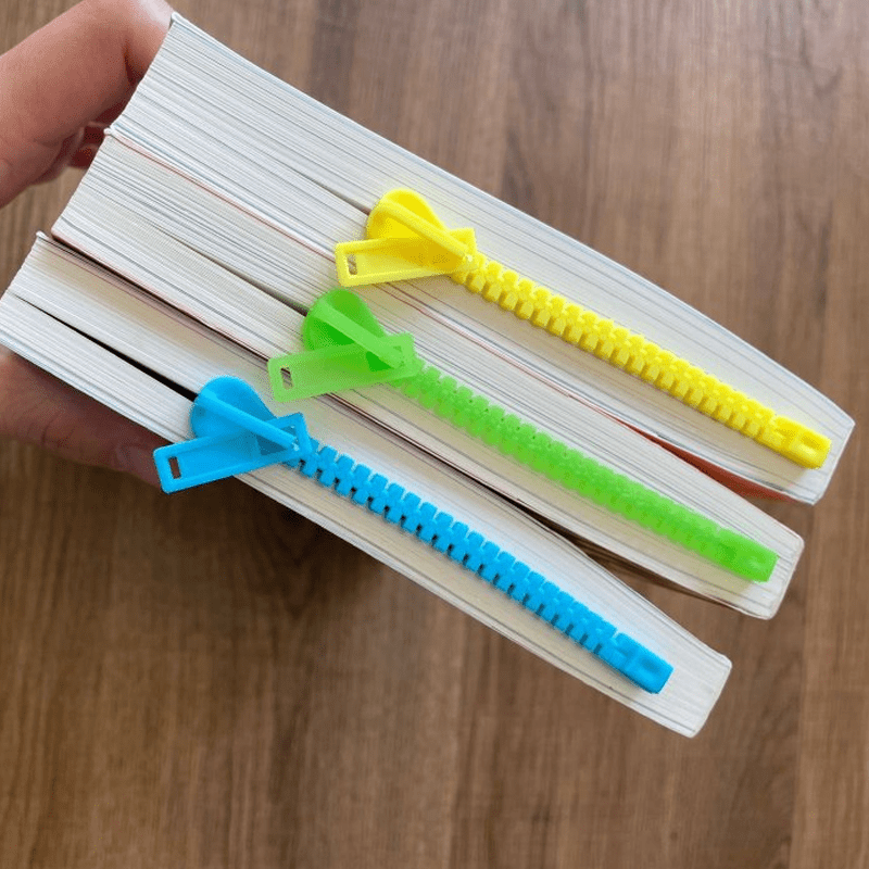 Zipper Bookmarks