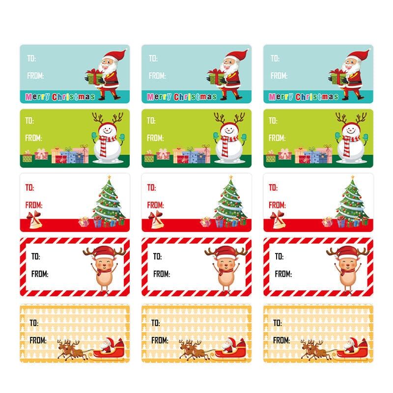 Christmas Self-adhesive Stickers